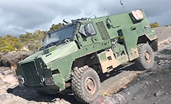 New Zealand Army Bushmaster 5.5 PMV-M fleet